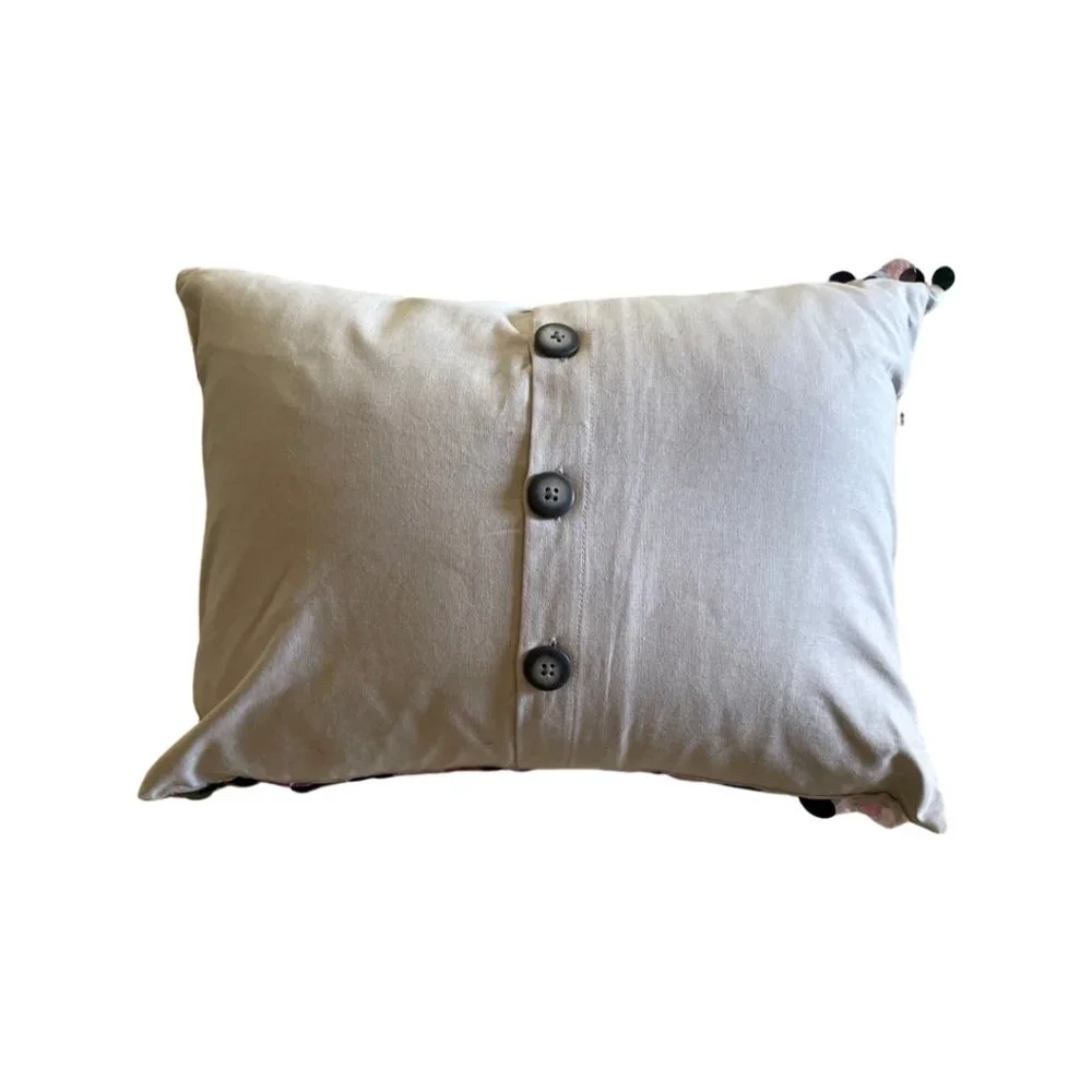 West Elm Sequin Overlay Pillow, Purple